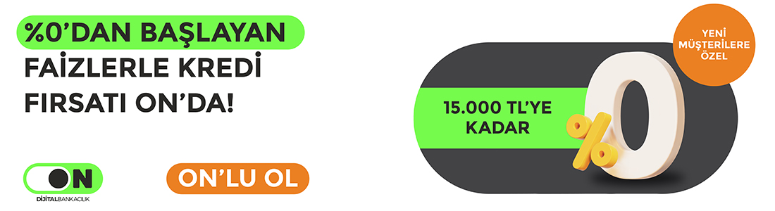 ON Dijital İhtiyaç Kredisi