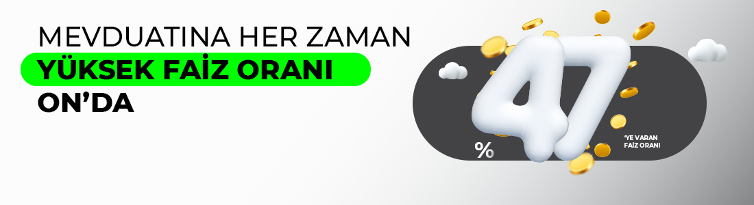 ON Hesap | Gece ve Gündüz Ayrımı Olmadan Avantajlı Faiz	 ON Hesap | Gece ve Gündüz Ayrımı Olmadan Avantajlı Faiz