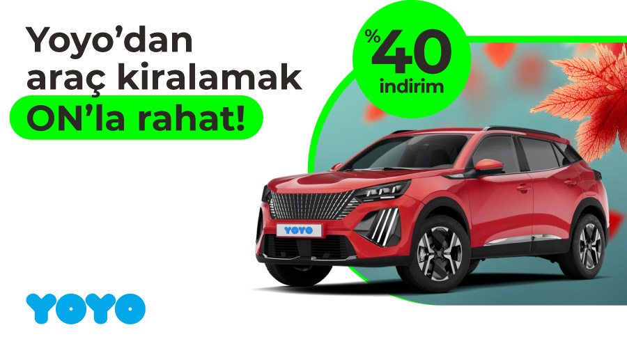 Yoyo Araç Kiralama Kampanyası
