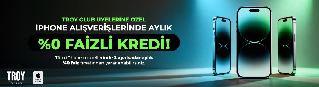 Troy Clup Üyelerine Özel Kampanya