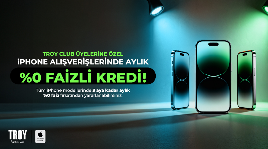 Troy Clup Üyelerine Özel Kampanya