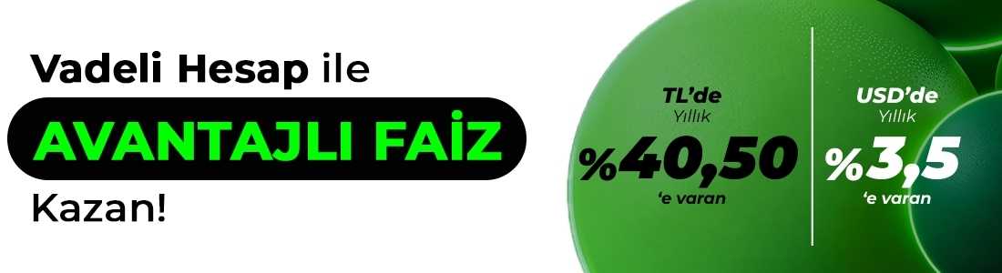 Vadeli Hesap