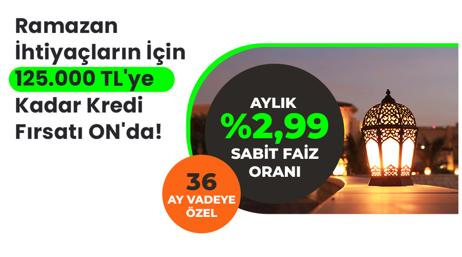 %2,99 Sabit Faizli Kredi 