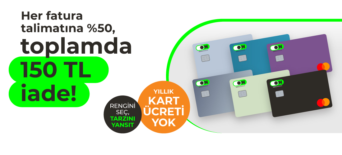 ON Kredi Kartı Otomatik Fatura Ödeme Kampanyası