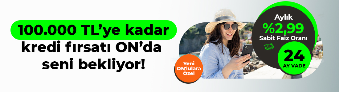 ON Dijital İhtiyaç Kredisi