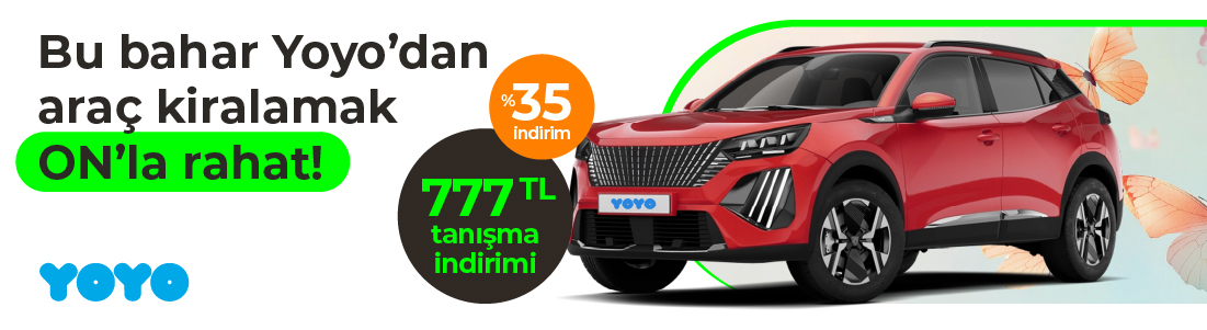 Yoyo Araç Kiralama Kampanyası