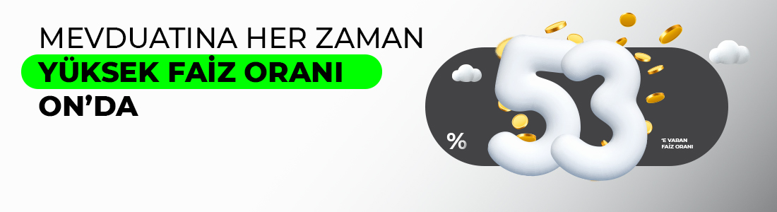 ON Hesap | Gece ve Gündüz Ayrımı Olmadan Avantajlı Faiz	