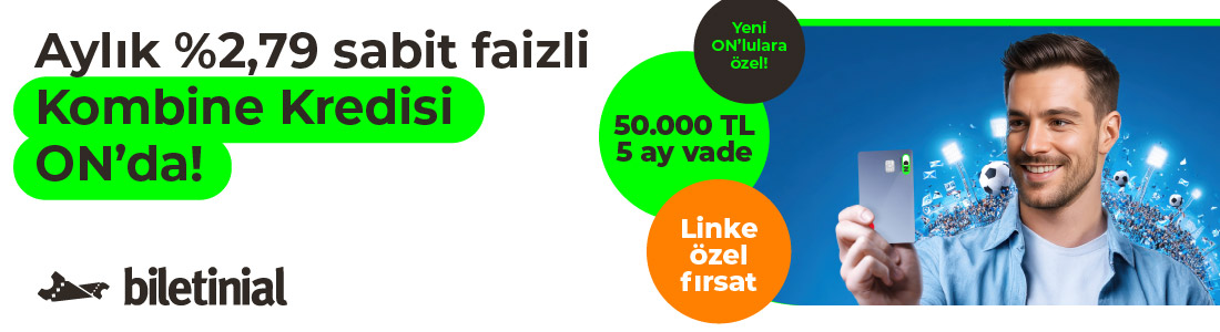 Biletinial Kombine Kredisi Kampanyası