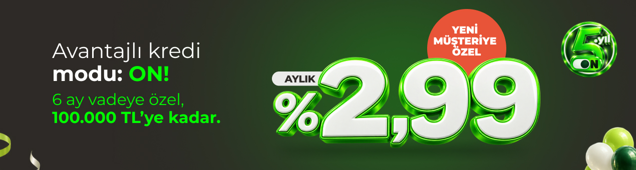 Avantajlı Kredi Modu: ON!