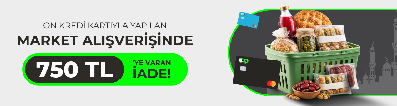 ON Kredi Kartı Ramazan Ayı Market Kampanyası