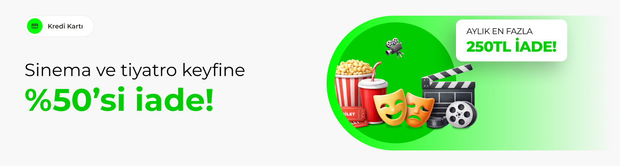 ON Kredi Kartı Sinema ve Tiyatro Kampanyası