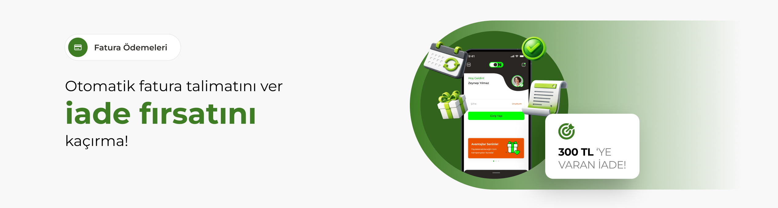 Otomatik Fatura Talimatı Kampanyası