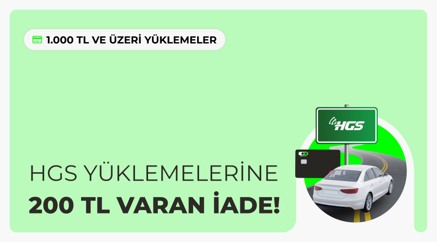 ON Kredi Kartı HGS Kampanyası