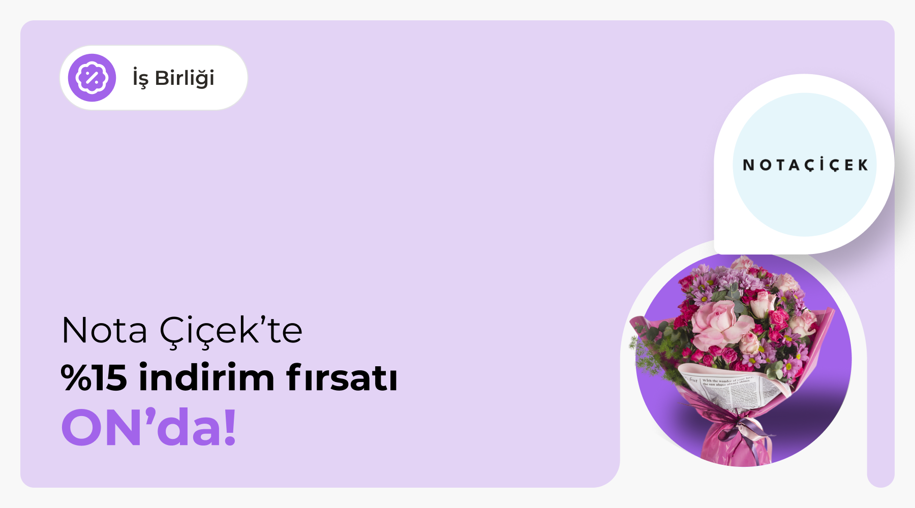Nota Çiçek Kampanyası 
