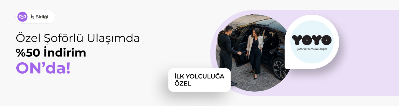 Yoyo %50 İndirim Kampanyası Yoyo %50 İndirim Kampanyası