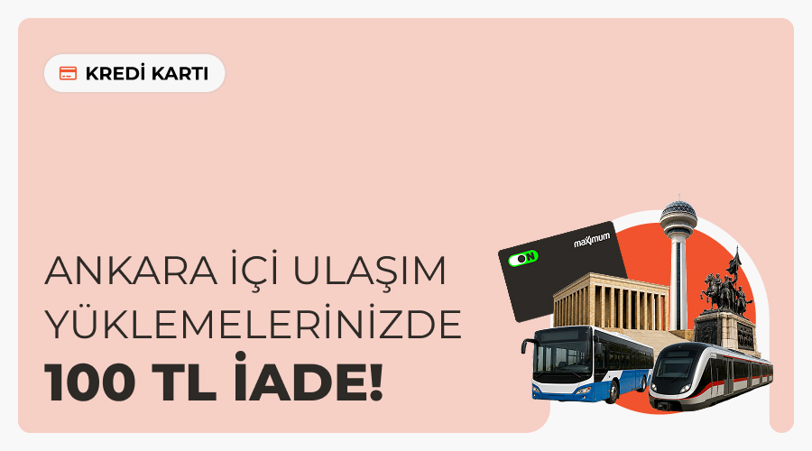 ON Kredi Kartı Ankara Ulaşım Kampanyası