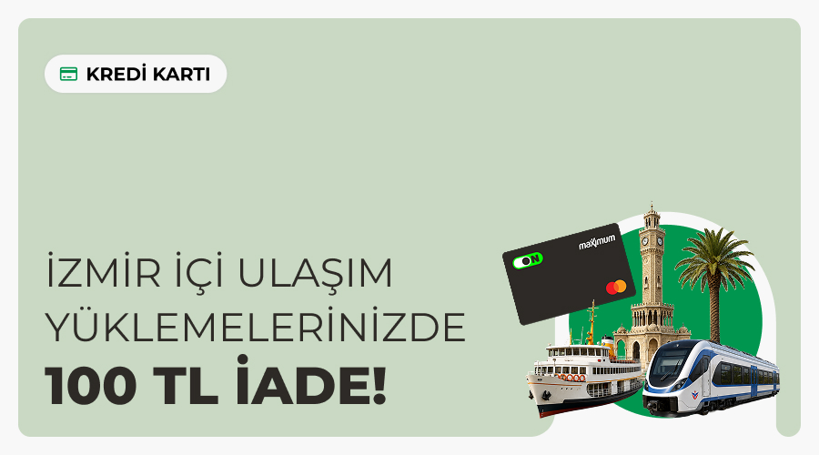 ON Kredi Kartı İzmir Ulaşım Kampanyası