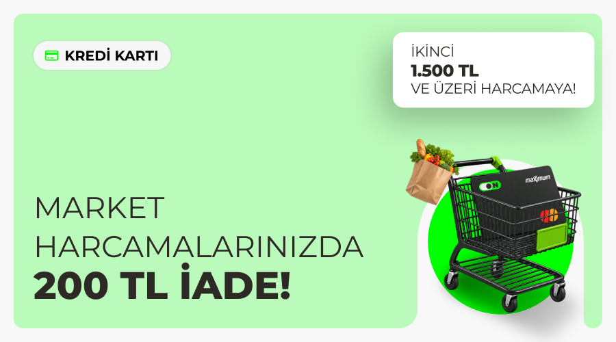 ON Kredi Kartı Market Kampanyası