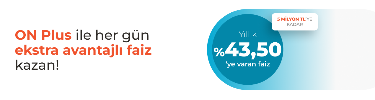 ON Hesap | Gece ve Gündüz Ayrımı Olmadan Avantajlı Faiz	